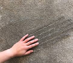 scuffing carpet pile